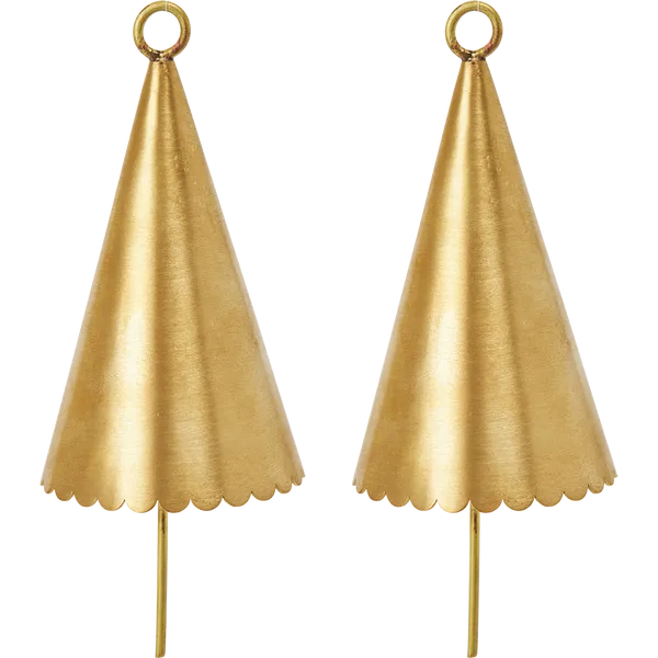 Cone Bjælde 2-pak Messing