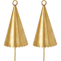Cone Bjælde 2-pak Messing