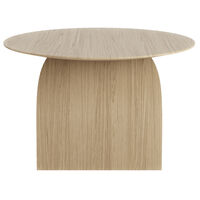 Savoa Sofabord Ø64 cm Naturlig Eg