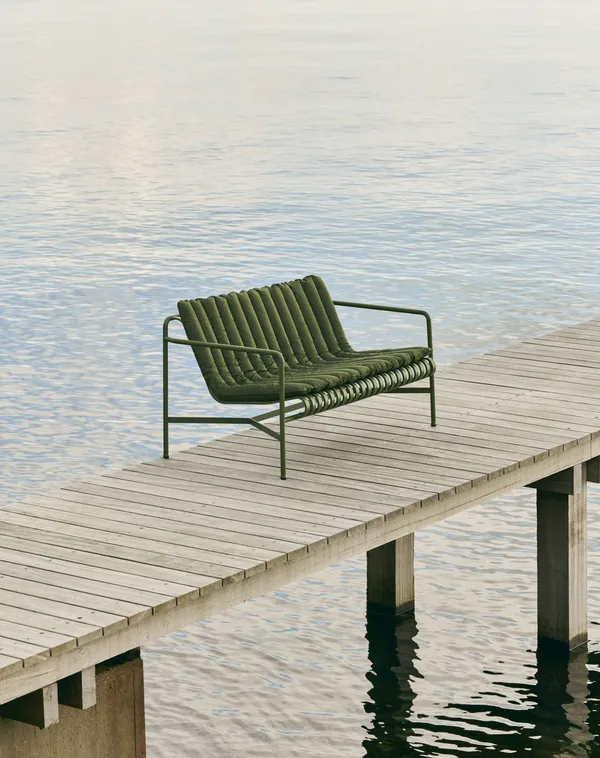 Palissade Soft Quilted Tyyny Lounge-sohvalle Olive