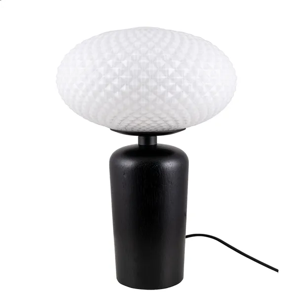 Jackson bordlampe hvit/svart