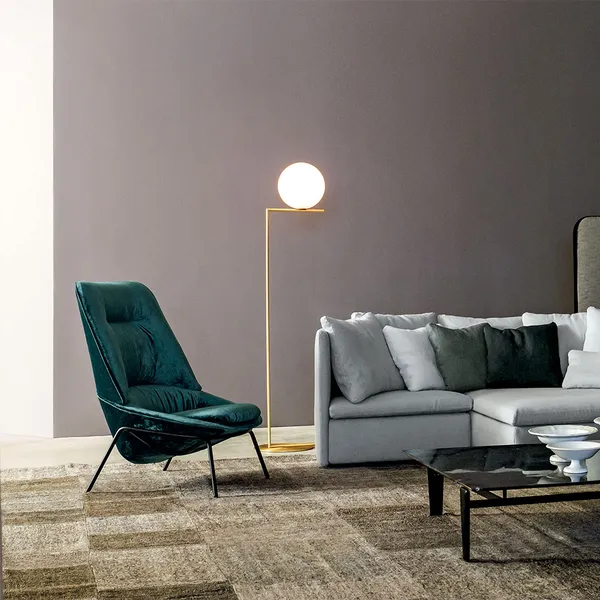 IC Lights F2 Lattiavalaisin Messinki