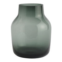 Silent Vase Ø15 cm Mørkegrønn