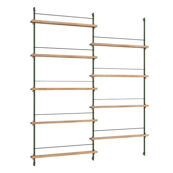 Magazine Hylly 162x188 cm Tammi/Vihreä