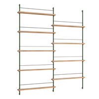 Magazine Hylly 162x188 cm Tammi/Vihreä