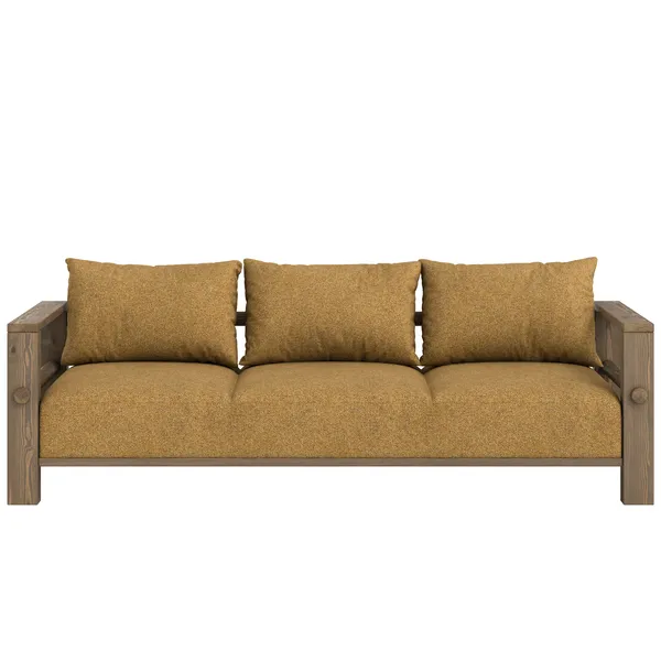 Bare Bäddsoffa Carob Brown / Golden Ochre