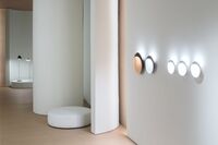 Flindt Vegglampe Ø400 LED 2700K Corten
