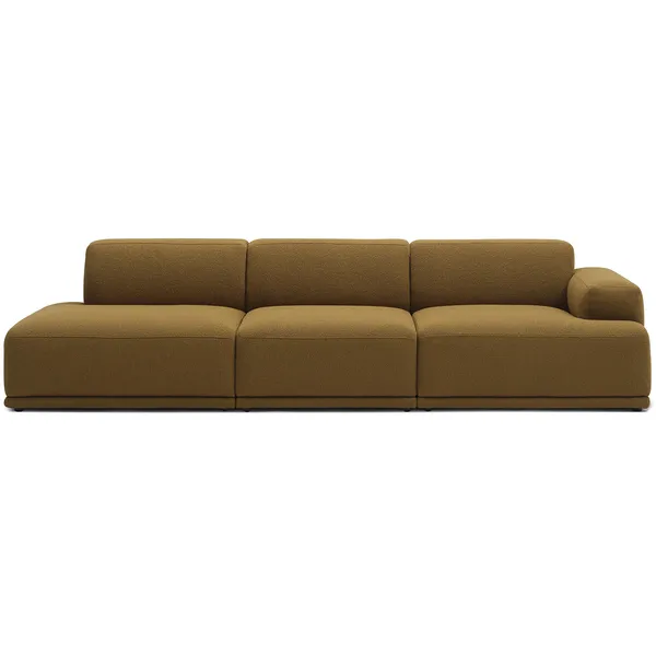 Connect Soft Modulär 3-sitssoffa Med Öppen Vänstersida Hearth 008