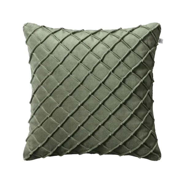 Deva Cushion Cover 50x50cm Forest Green
