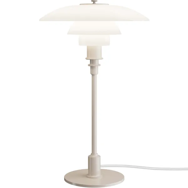 PH 3/2 Pöytävalaisin Glossy Beige