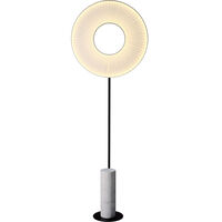 Iris Totem Golvlampa 60 cm Vit / Vit Marmor