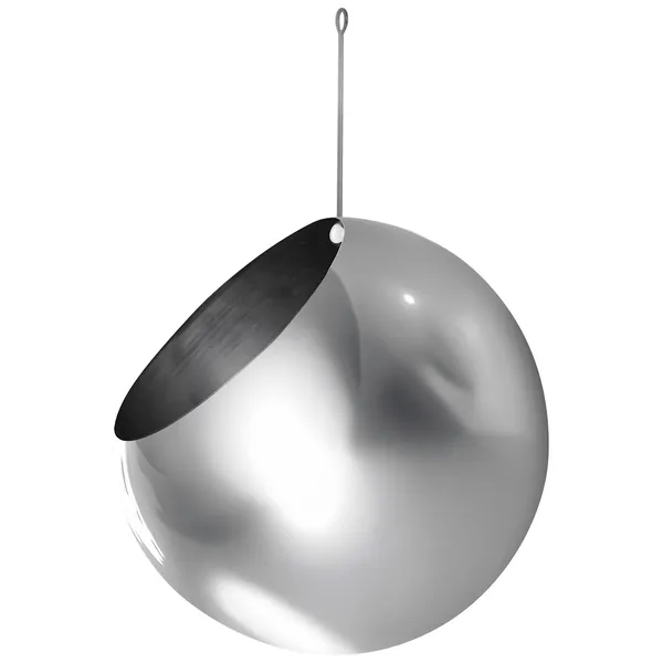 Globe Hängande Kruka Ø21 cm Silver