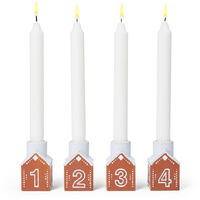 Gingerbread Adventsljusstake H75 cm