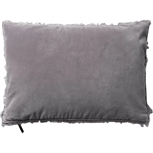 Tyynynpäällinen Sametti / Pellava 50x70 cm Stone Greige