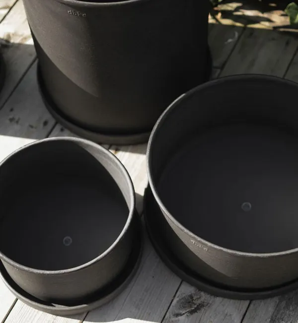 Plant Ruukku Small 2 kpl:n pakkaus Musta
