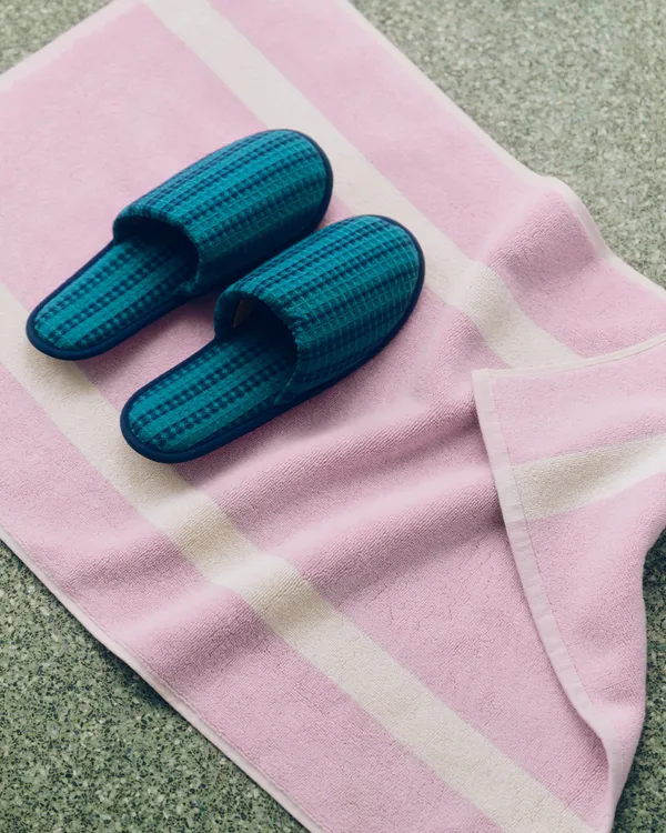 Stripe Badrumsmatta Cool Pink
