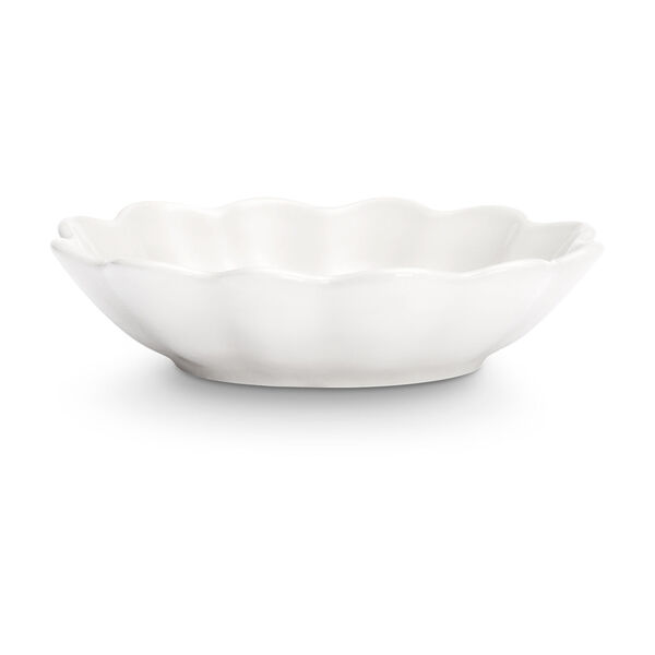 Oyster Skål 16x18 cm Hvid