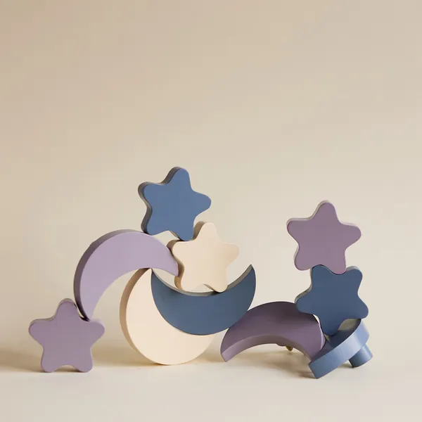 Stars & Moons Krok 4 Deler Lilac
