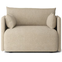 Offset Lenestol Bouclé Beige