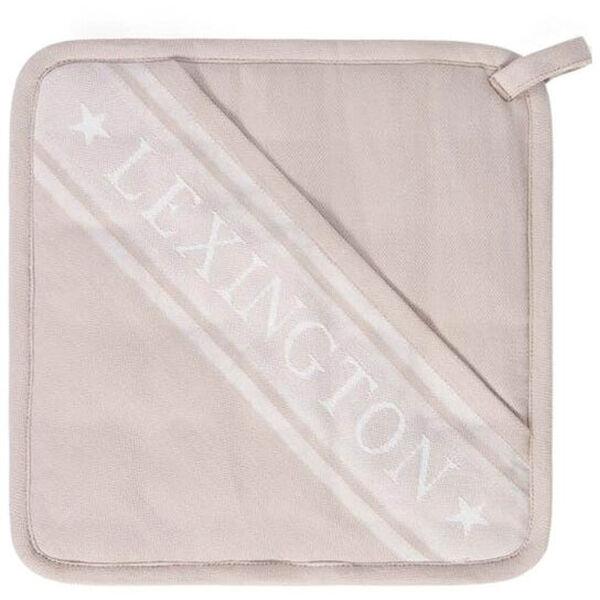 Icons Organic Cotton Jacquard Star Gryteklut Hvit / Beige
