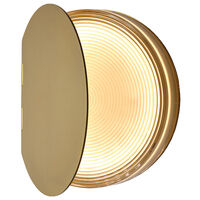 Poudrier Vegglampe Messing
