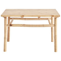 Soffbord Bambu Natur 70x70 cm
