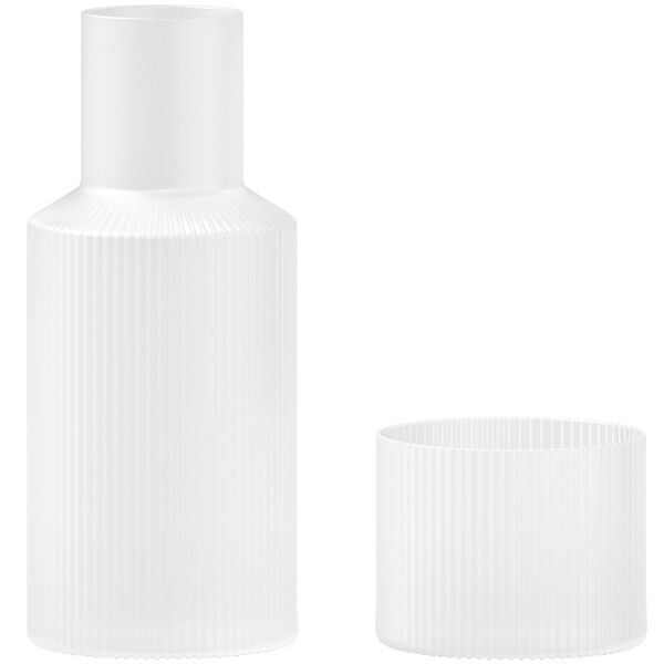 Ripple Karaffset 2-pack Frosted