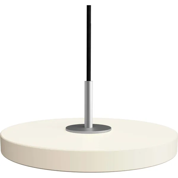 Asteria Micro Riippuvalaisin Pearl White / Teräksenharmaa