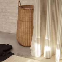 Chambray Bruseforhæng 160x205 cm Offwhite/Sand