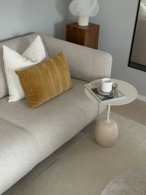 Urban 25-Paikkainen Sohva Tilkkukangas Beige Breeze