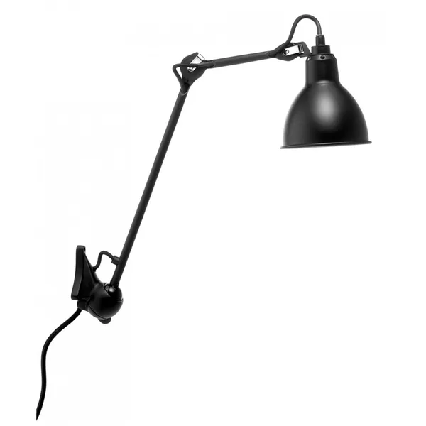La Lampe Gras N°222 Vägglampa Svart