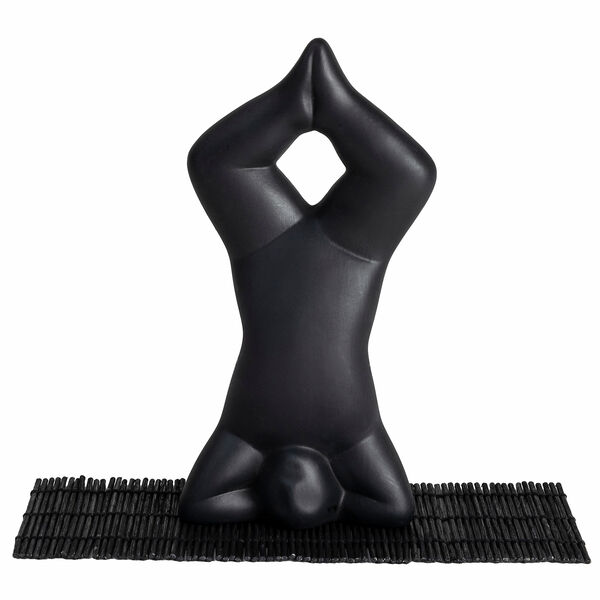 Yoga Veistos no 3 Musta