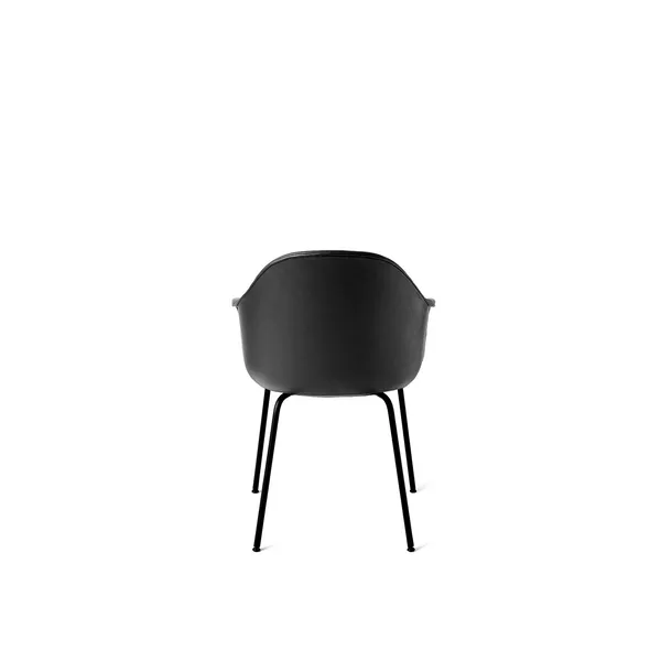 Harbour Chair Upholstered Leather Dakar 08/Black