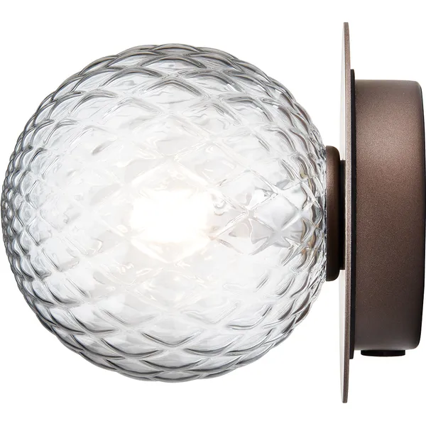 Liila 1 Vegg-/Taklampe 140 mm Mørk Bronse / Klar