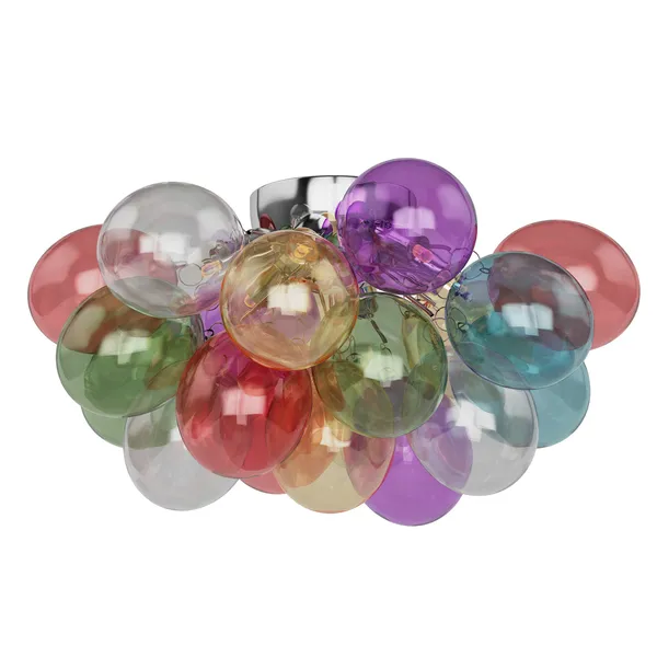 Gross Loftslampe 50 cm Flerfarvet