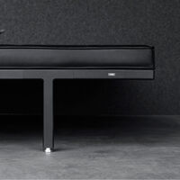 461 Divan 85x200 cm Anilinlæder / Cloud 00842
