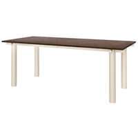Atura Matbord 90x200 cm Ljus Kashmir / Mörkbetsad Ek