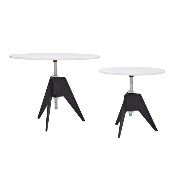 Screw kahvilapöytä Ø60 cm Valkoinen