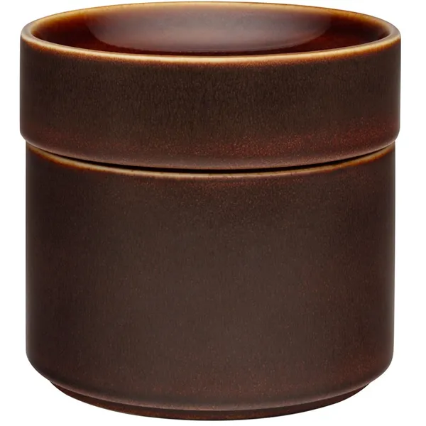 Kirnu Decorative Jar 11x10 cm Brown