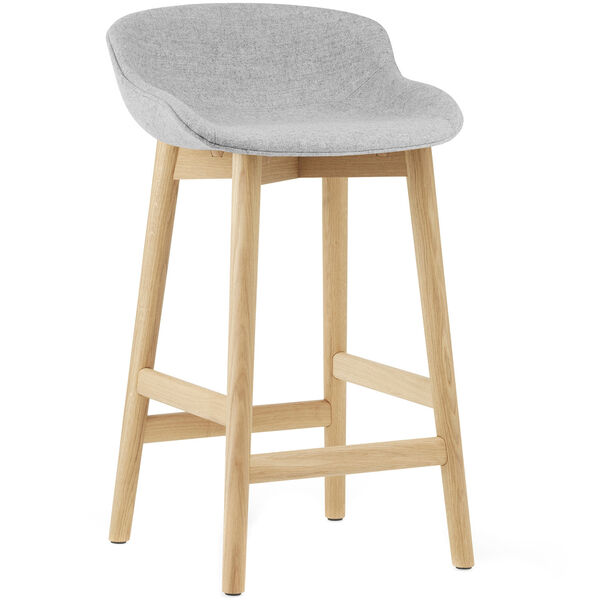 Hyg Barstol 65 cm Grå / Ek