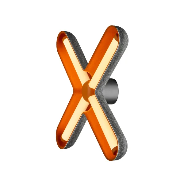 Fuzz Væglampe Orange