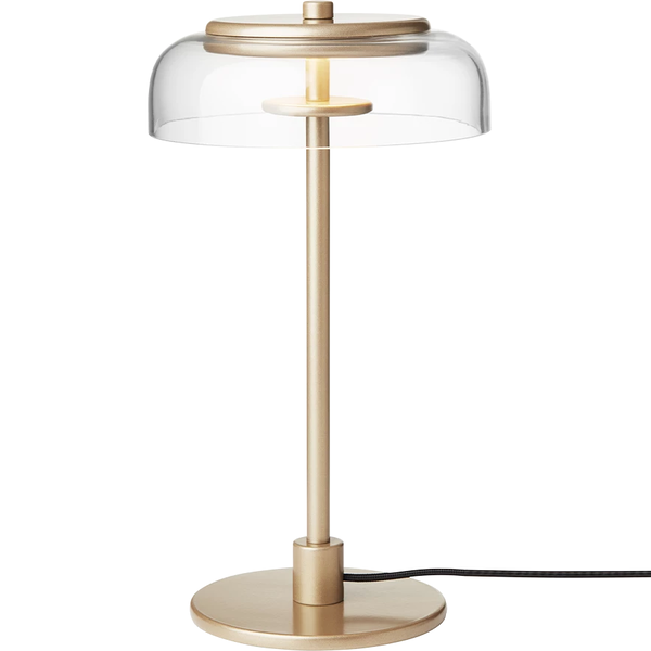 Blossi Bordlampe Nordic Gold / Klar