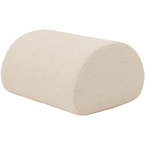 Rouli Puf / Fodskammel Offwhite