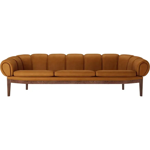 Croissant 3-Personers Sofa Valnød/Chamois 1708