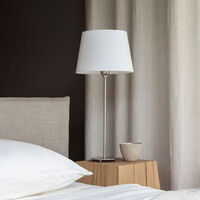 Line Lampefot 45 cm Matt Krom