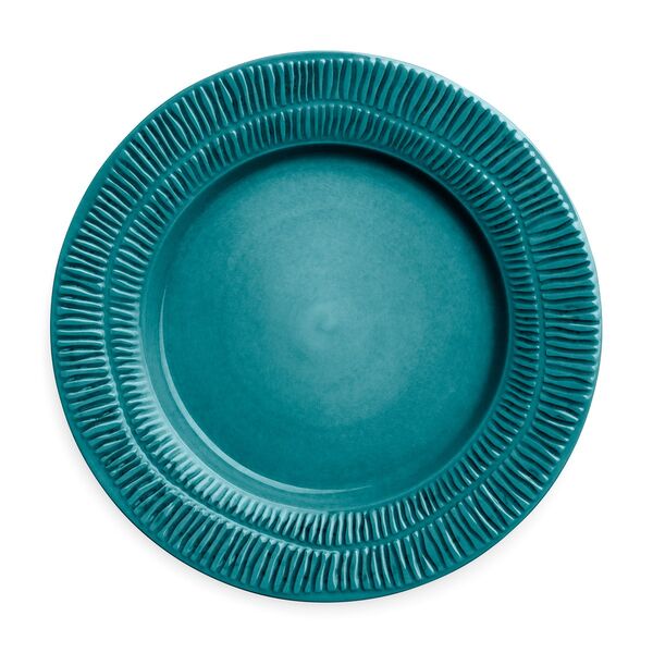 Stripes Tallrik 28 cm Ocean