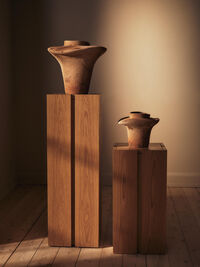 Evio Vase H22 cm Burnt Umber