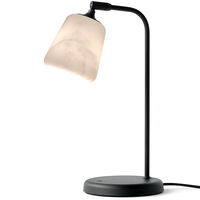Material Table Lamp Black Marble
