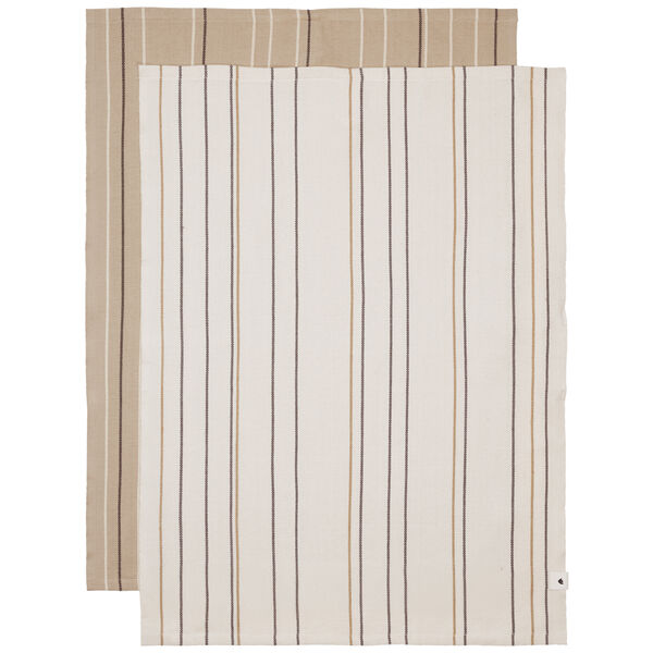 Ito Kjøkkenhåndkle 50x70 cm 2-pk Parchment / Cashmere