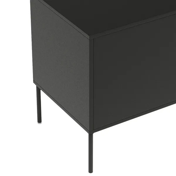 Bloc Tv-Bord 136 cm Sort
